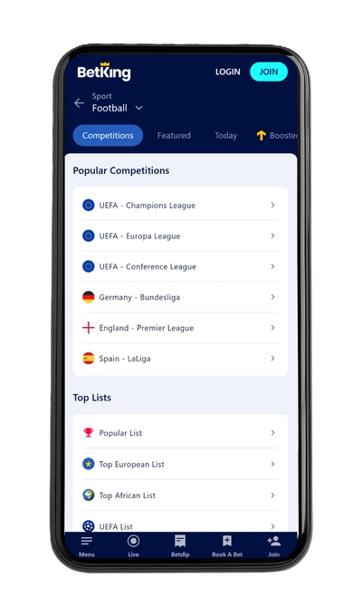 mobile app football